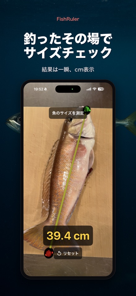 FishRuler：魚のサイズ計測 5
