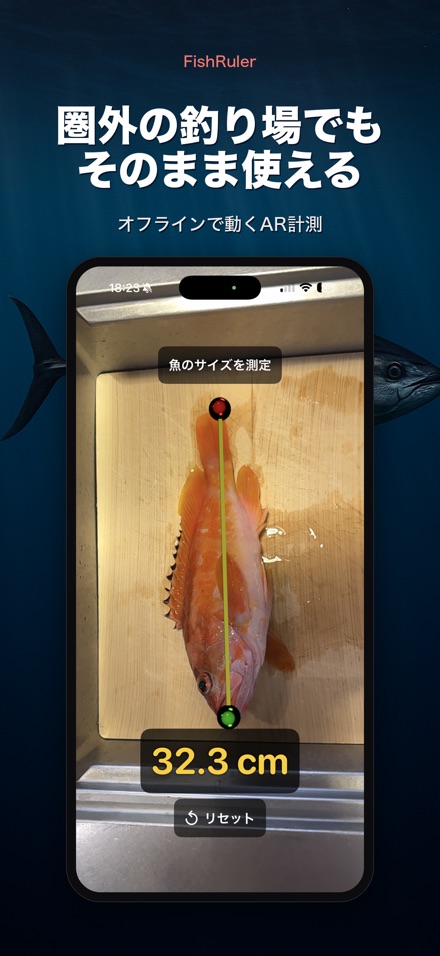 FishRuler：魚のサイズ計測 7