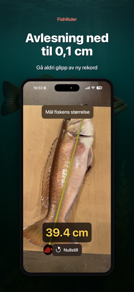 FishRuler: mål fisk i AR 8