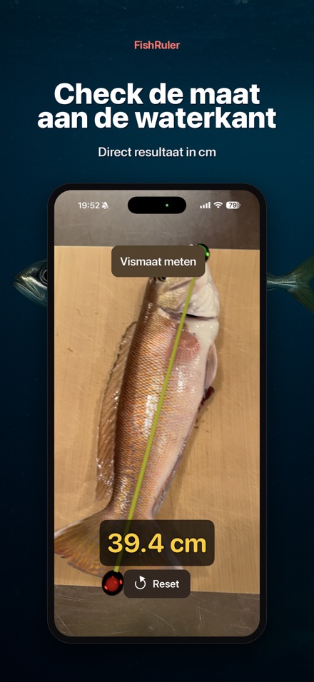 FishRuler: vis opmeten AR 5