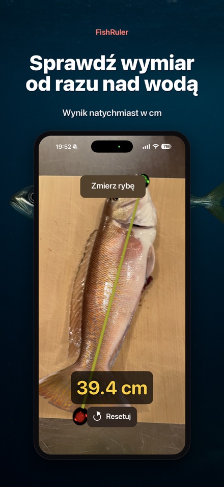 FishRuler: pomiar ryby AR 5