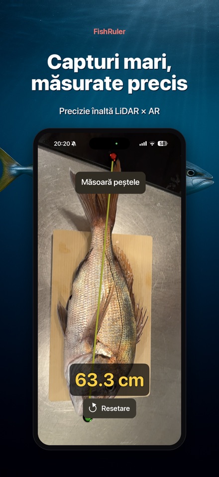 FishRuler: măsoară peștele AR 3