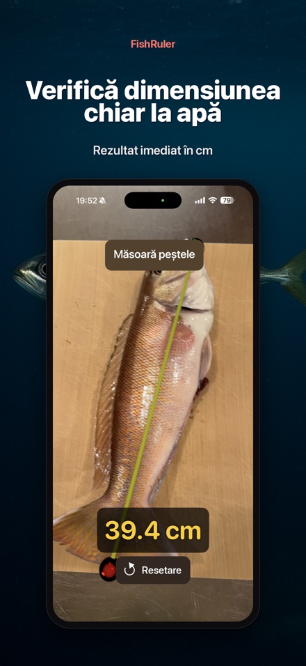 FishRuler: măsoară peștele AR 5