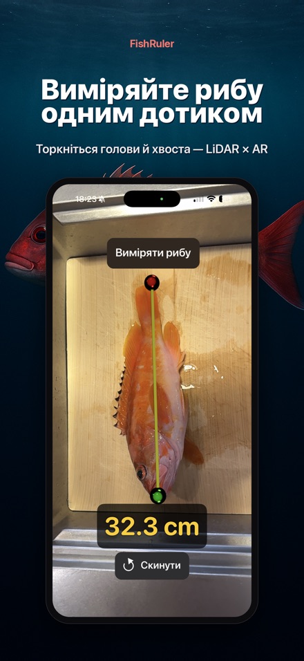FishRuler: вимір риби в AR