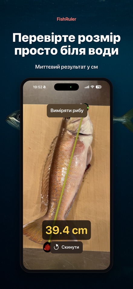 FishRuler: вимір риби в AR 5
