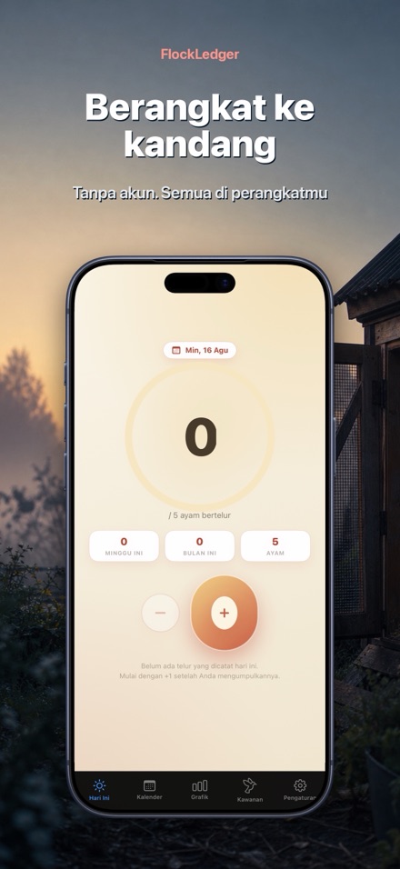 FlockLedger: Penghitung Telur 9