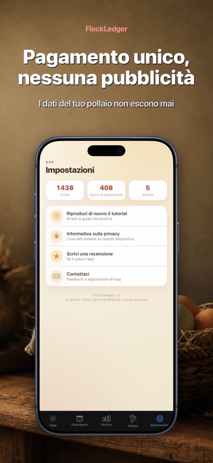 FlockLedger: Contatore Uova 10