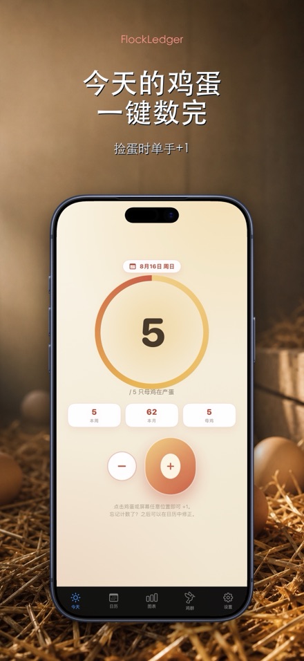 FlockLedger：鸡蛋记录本 1