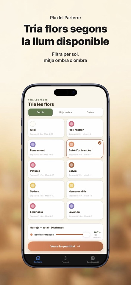 FlowerBedPlan: nre. de plantes 4
