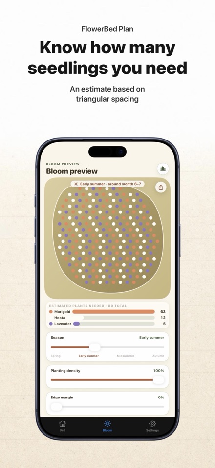 FlowerBedPlan: Plant Count 8