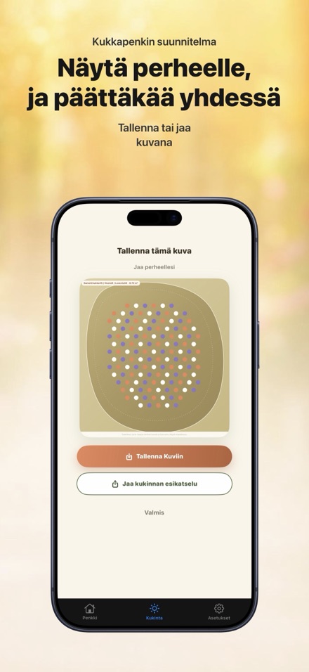 FlowerBedPlan: taimien määrä 9