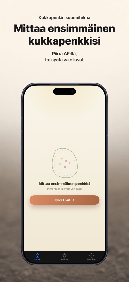 FlowerBedPlan: taimien määrä 10