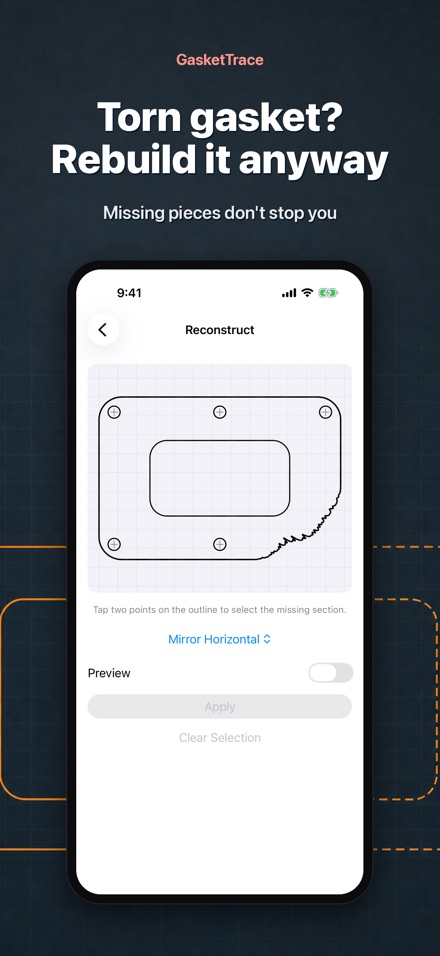 GasketTrace: Gasket Template 3