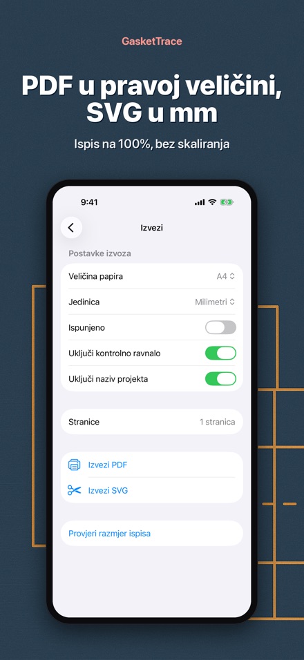 GasketTrace predložak brtve 6