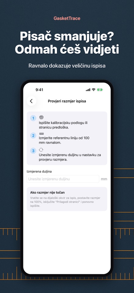 GasketTrace predložak brtve 7