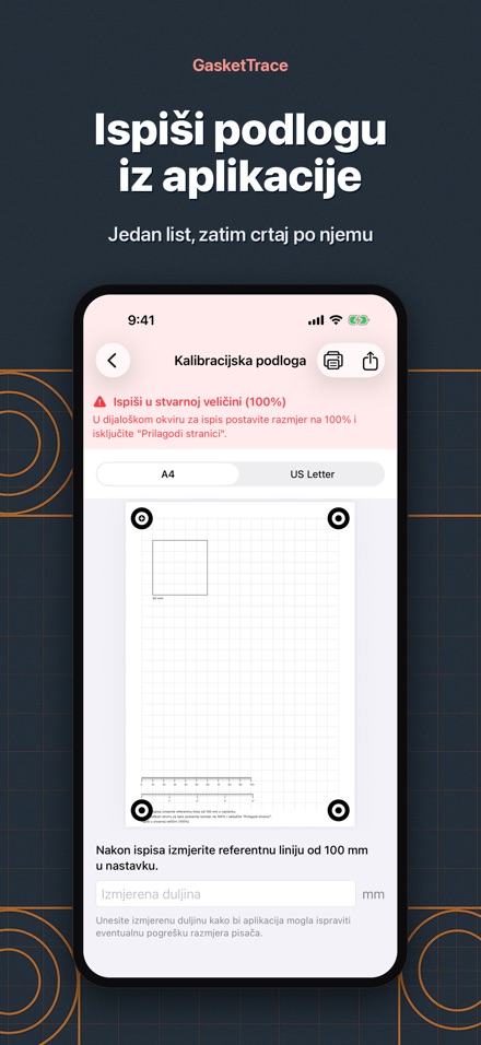 GasketTrace predložak brtve 8