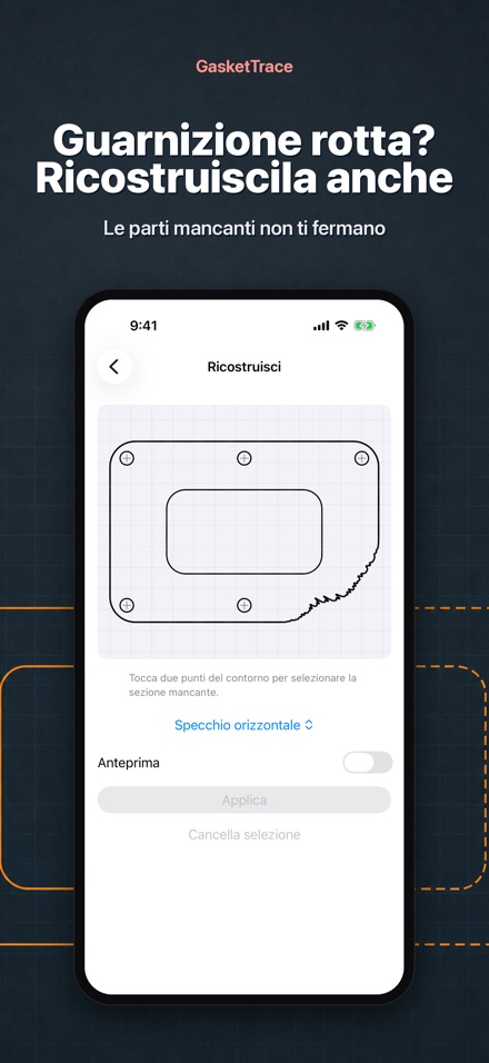 GasketTrace sagoma guarnizione 3