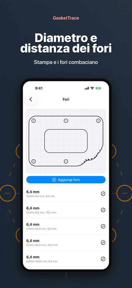 GasketTrace sagoma guarnizione 4