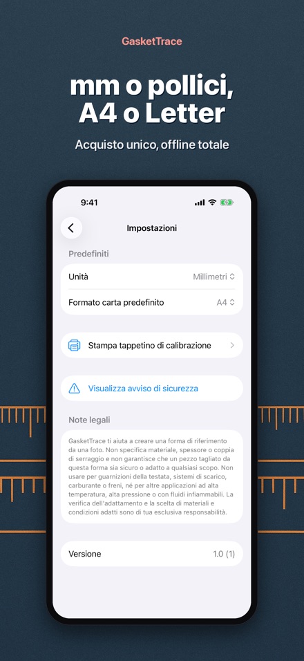 GasketTrace sagoma guarnizione 10