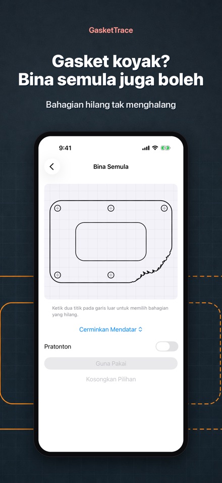 GasketTrace: corak gasket 3