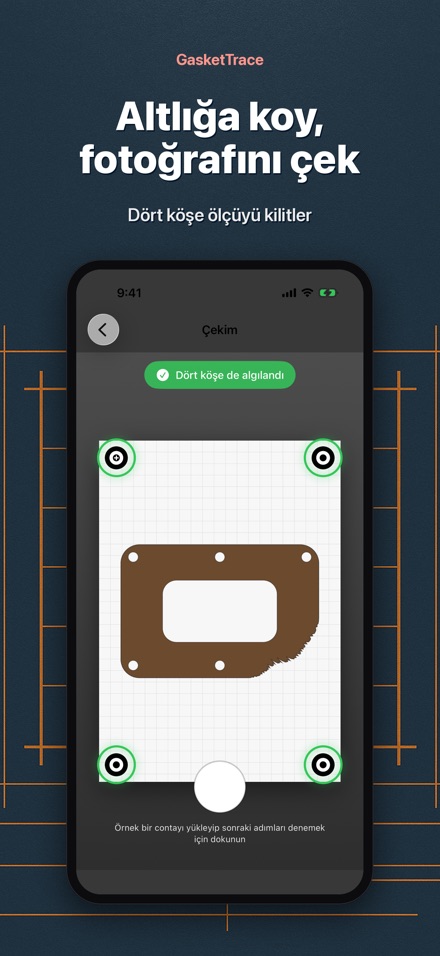 GasketTrace conta şablonu 2