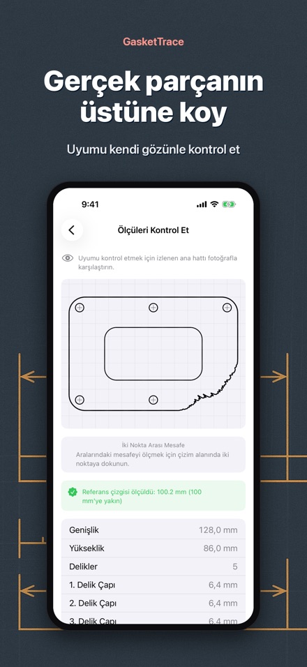 GasketTrace conta şablonu 5