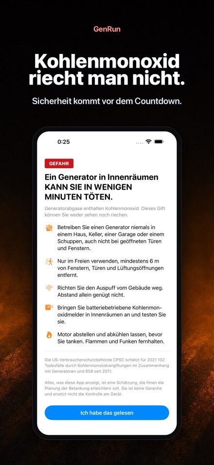 GenRun: Generator Laufzeit 8