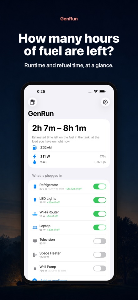 GenRun: Generator Runtime