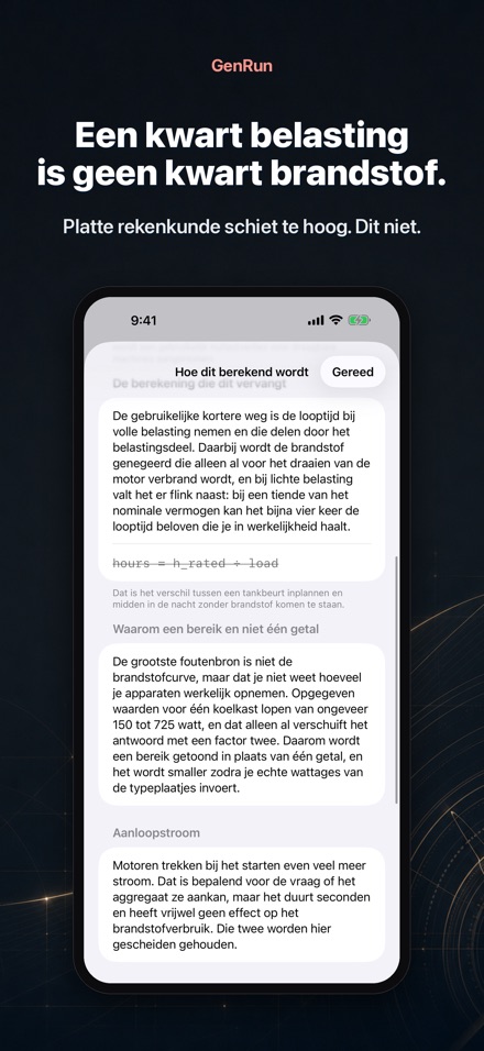 GenRun: looptijd aggregaat 4