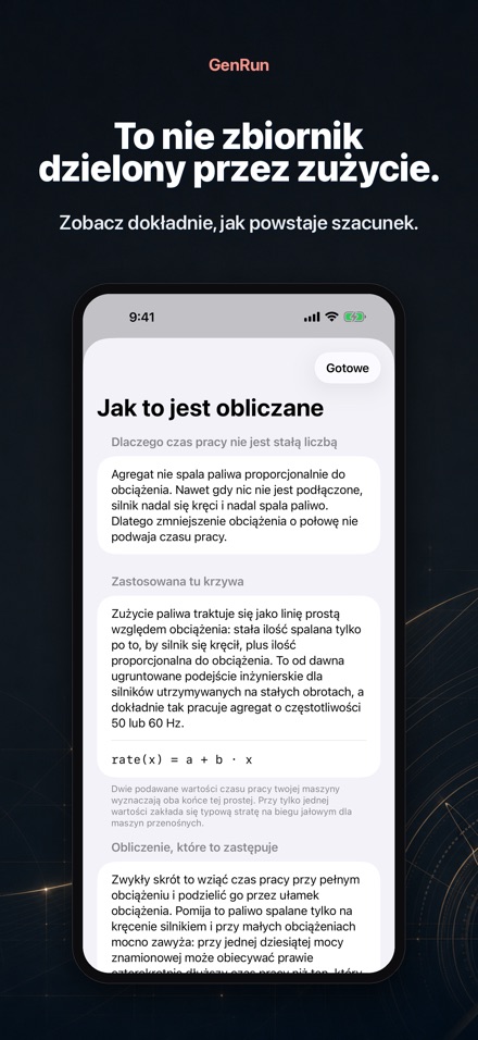 GenRun: czas pracy agregatu 3