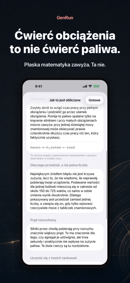 GenRun: czas pracy agregatu 4