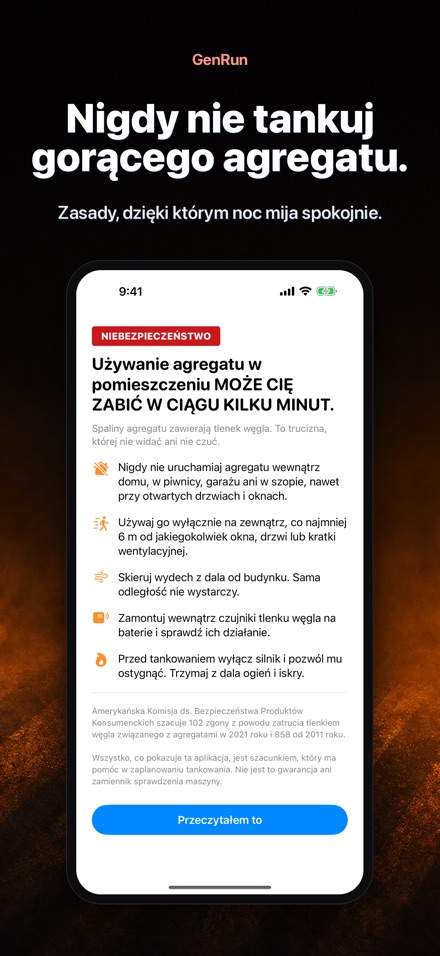 GenRun: czas pracy agregatu 9