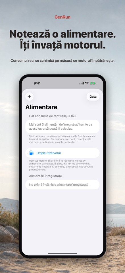 GenRun: Autonomie generator 7