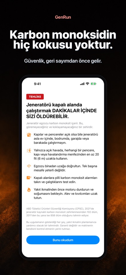 GenRun: Jeneratör Süresi 8