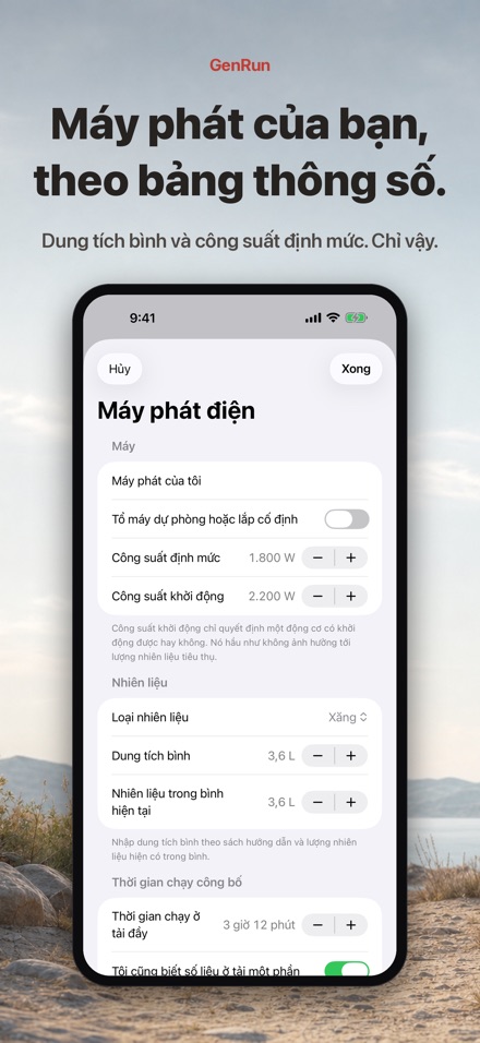 GenRun: Máy phát điện 5