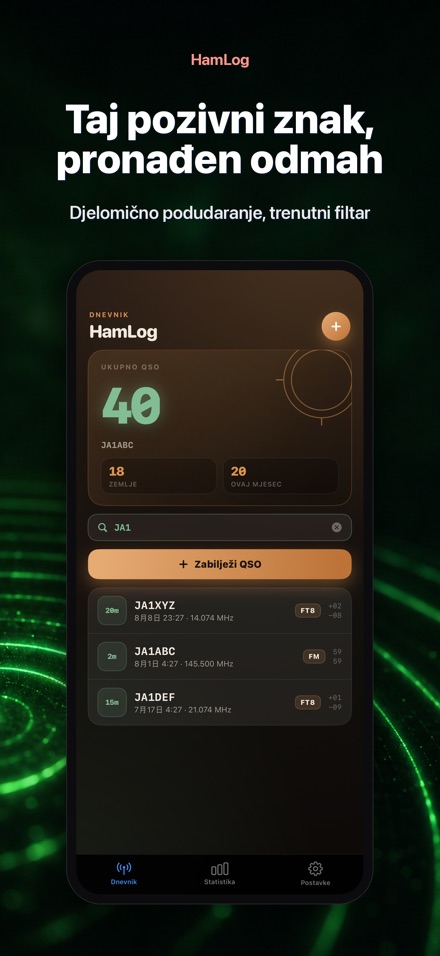 HamLog: QSO dnevnik amatera 5
