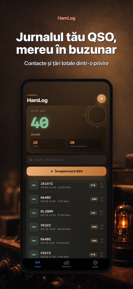 HamLog: Jurnal QSO Radioamator
