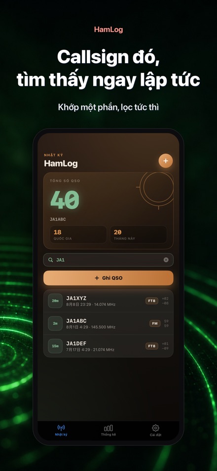 HamLog: Sổ Nhật Ký QSO Radio 5