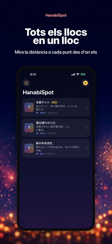 HanabiSpot: Punt de trobada 2