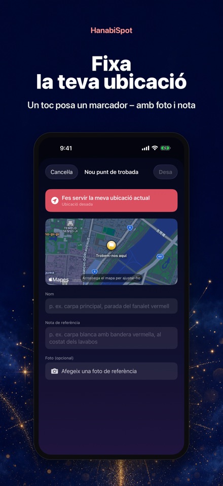 HanabiSpot: Punt de trobada 3