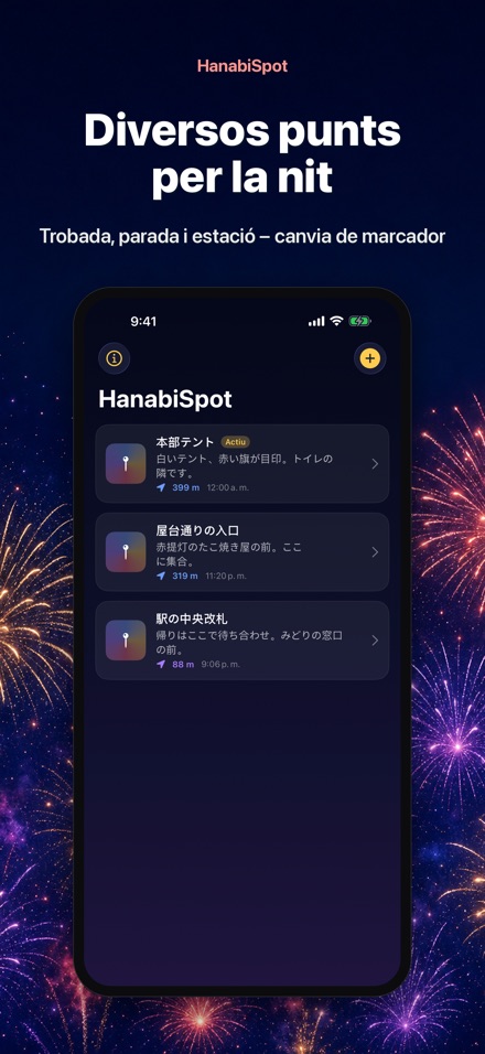 HanabiSpot: Punt de trobada 10