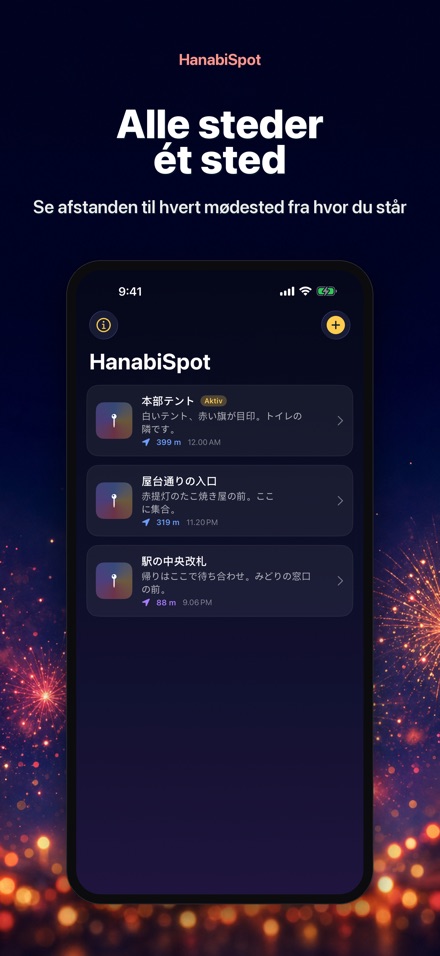 HanabiSpot: Mødested 2