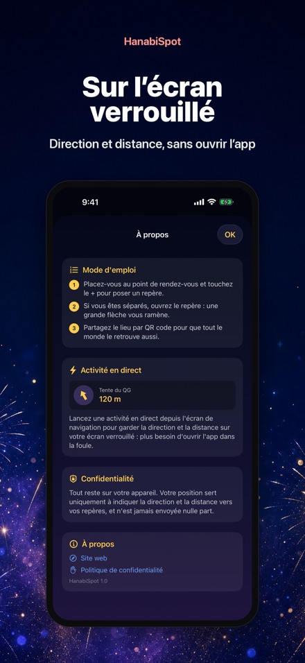 HanabiSpot : point de RDV 5