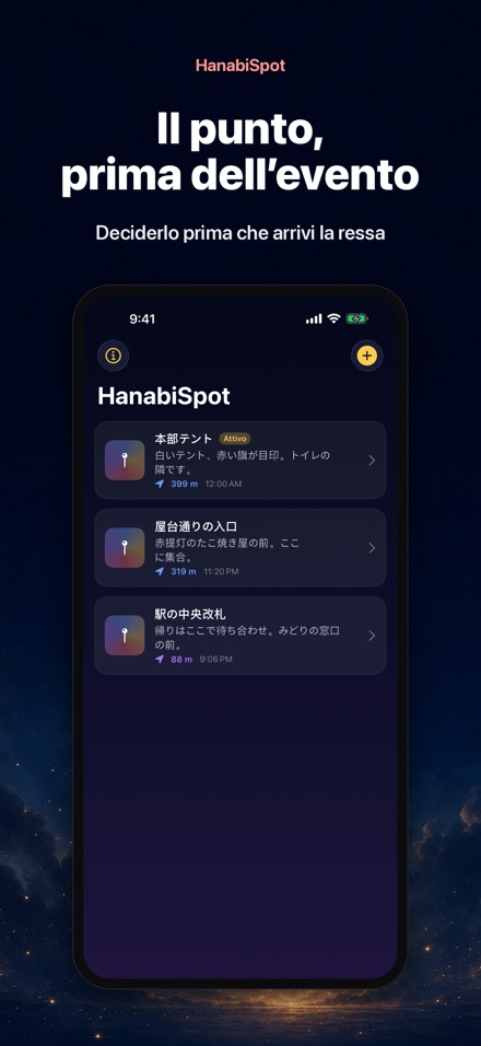 HanabiSpot: punto incontro 9