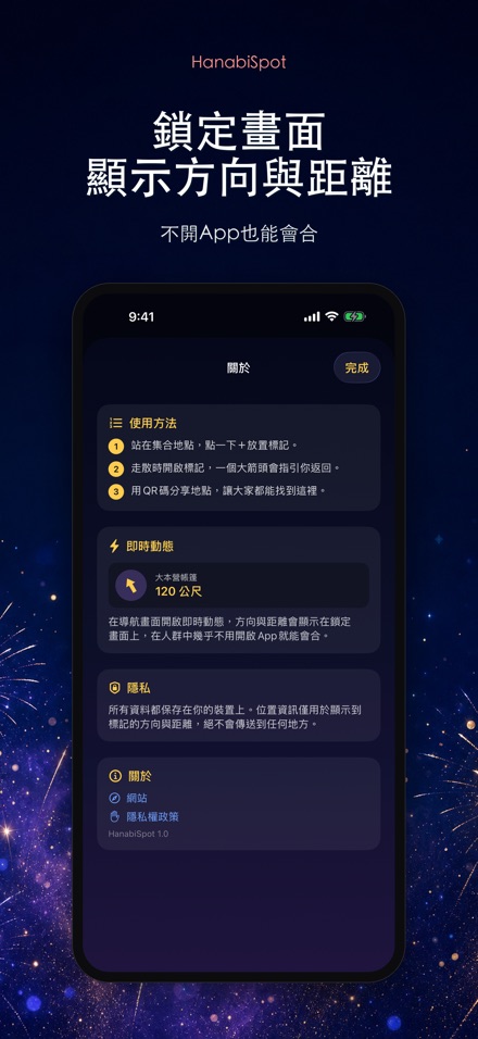 HanabiSpot 集合點導航 5