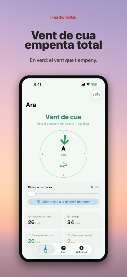 HeadwindGo: vent en bici 2