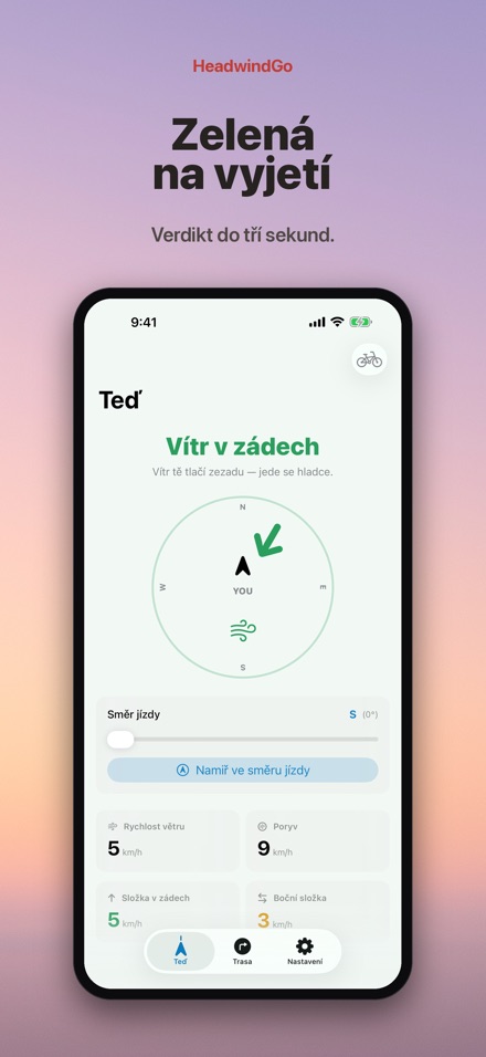 HeadwindGo: Protivítr pro kolo 9