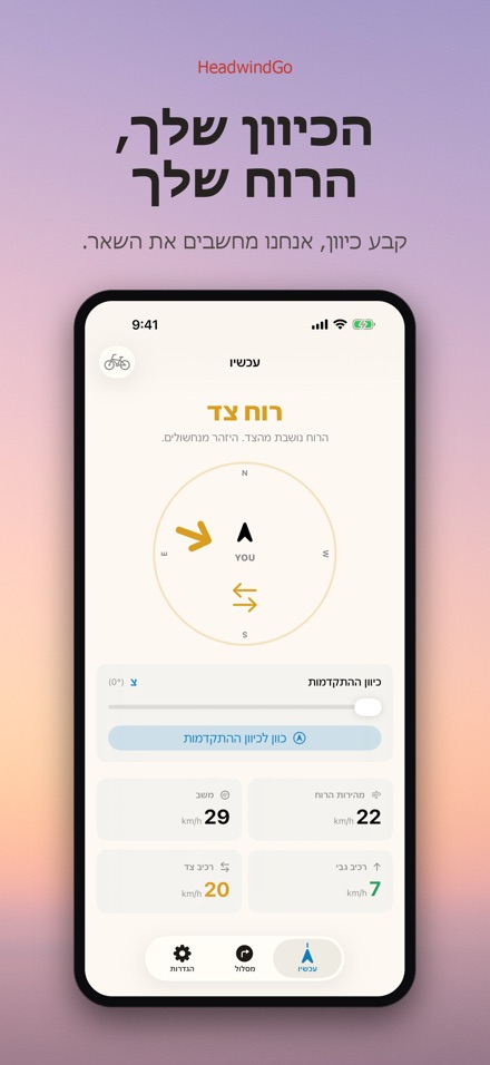 HeadwindGo: רוח לרוכבים 6