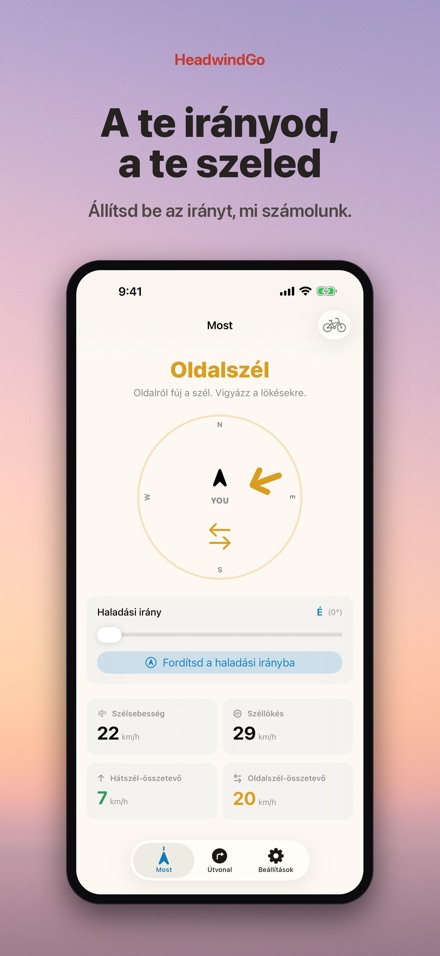 HeadwindGo: Szembeszél bringa 6