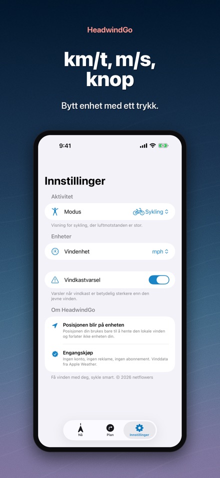 HeadwindGo: Motvind for sykkel 7